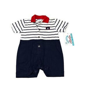 Vintage Golden Rainbow BABY sailor outfit 12 months New With Tags Pictures 12m